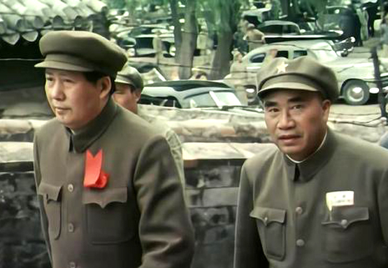 庐山会议时，毛主席对朱老总说：你对一半，我对一半
