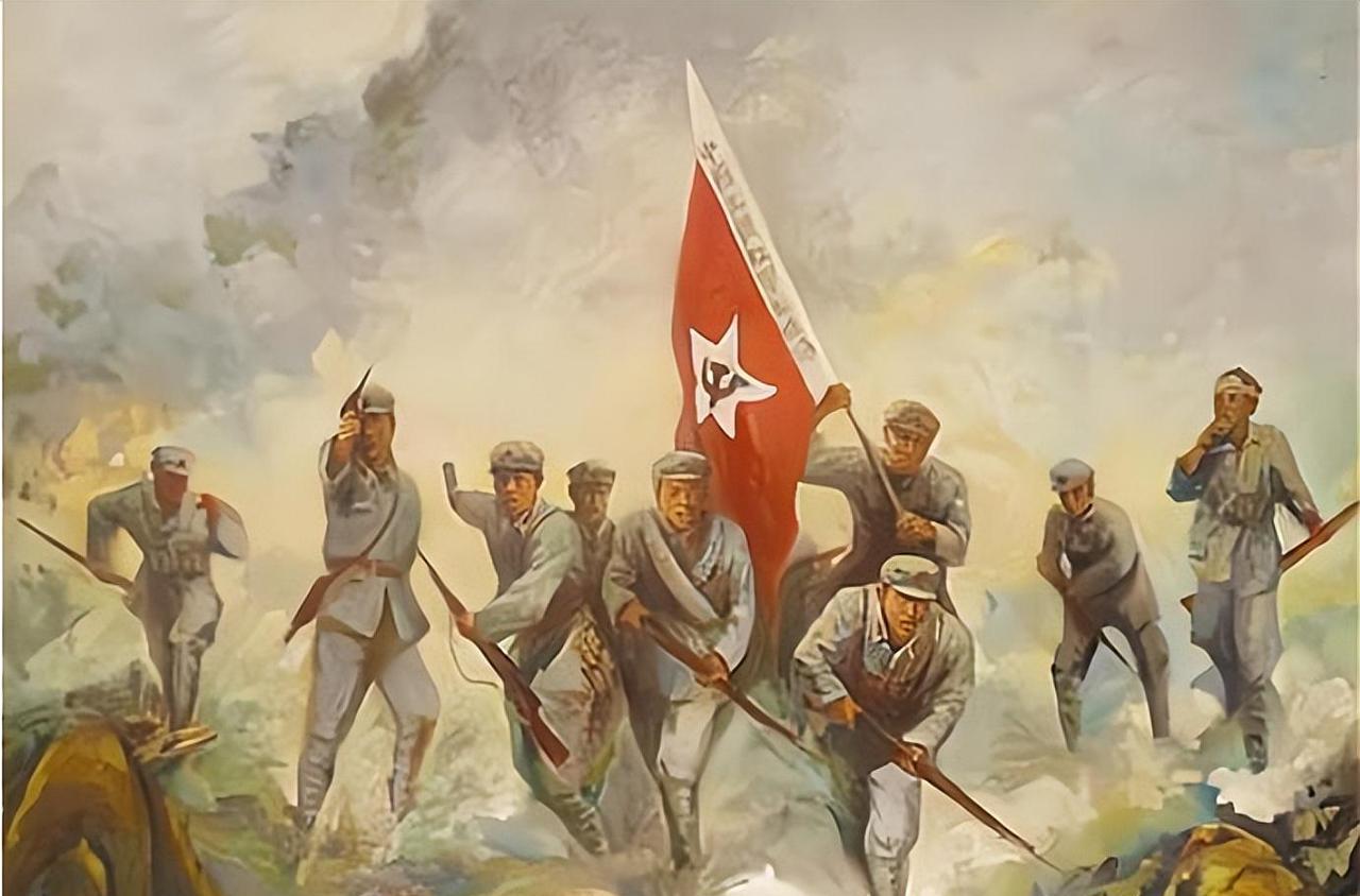 红军在江西建立中华苏维埃共和国，毗邻广东，这让广东军阀陈济棠感到严重的威胁。他想