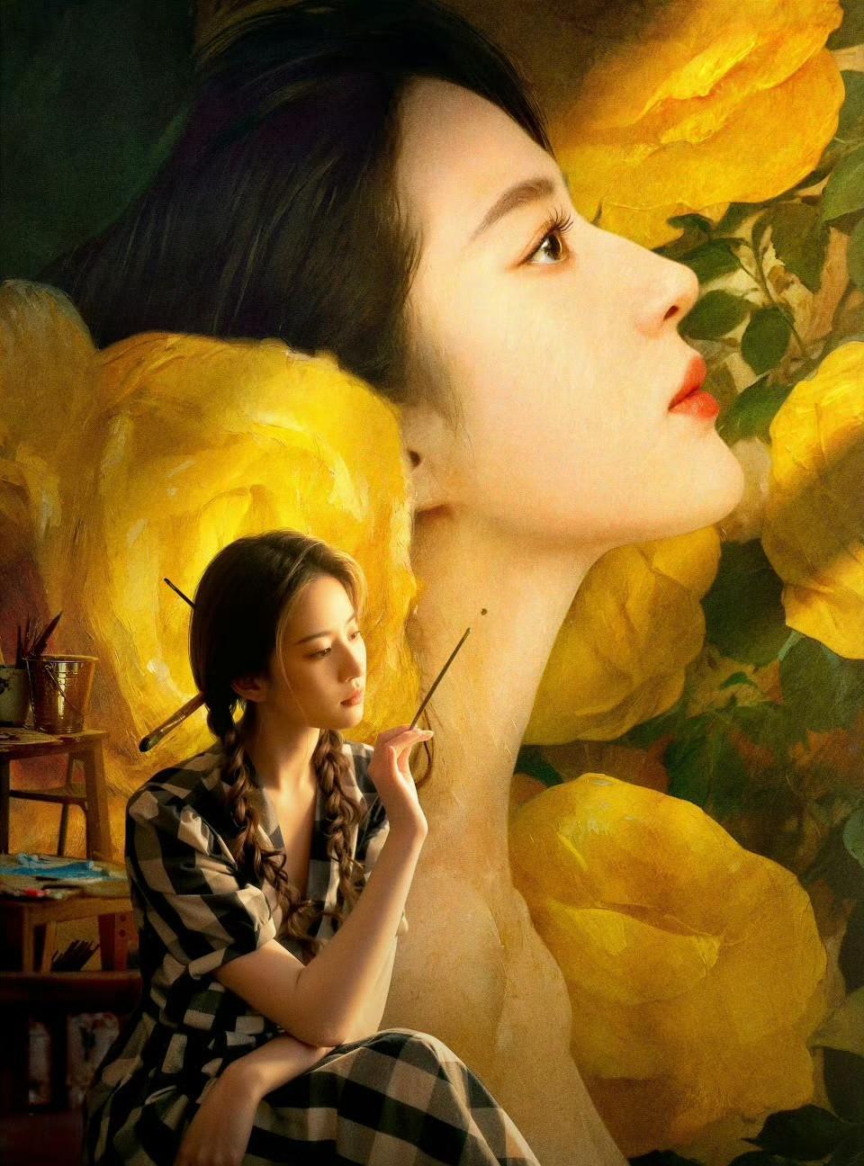 6月27号白玉兰颁奖
刘亦菲凭《玫瑰的故事》提名最佳女主
红毯上没见着她
前一晚
