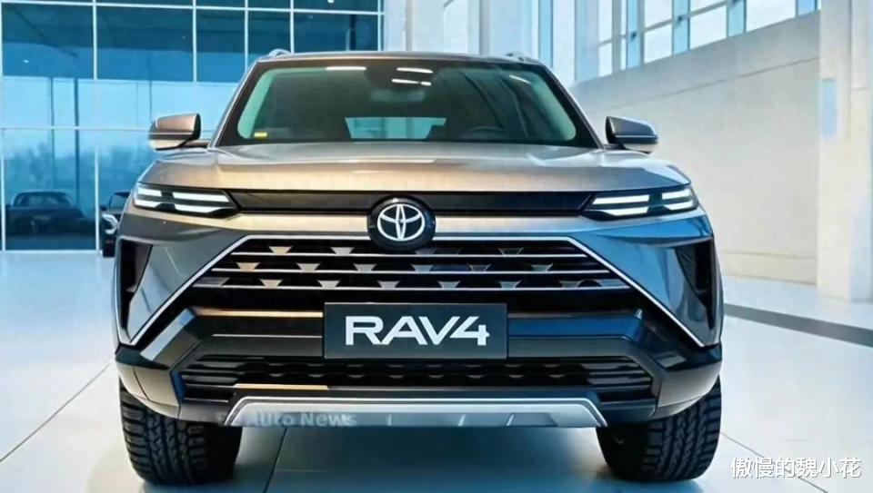 早这样能不火？丰田新RAV4荣放预告图曝光，外观内饰蜕变！