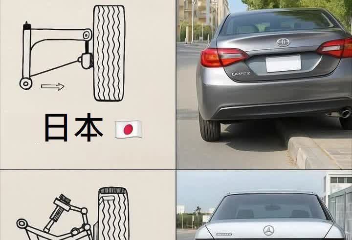 德国车搞得很复杂，故障率高，然后维修费用又高。日本车是用最少的费用，达到最好的效