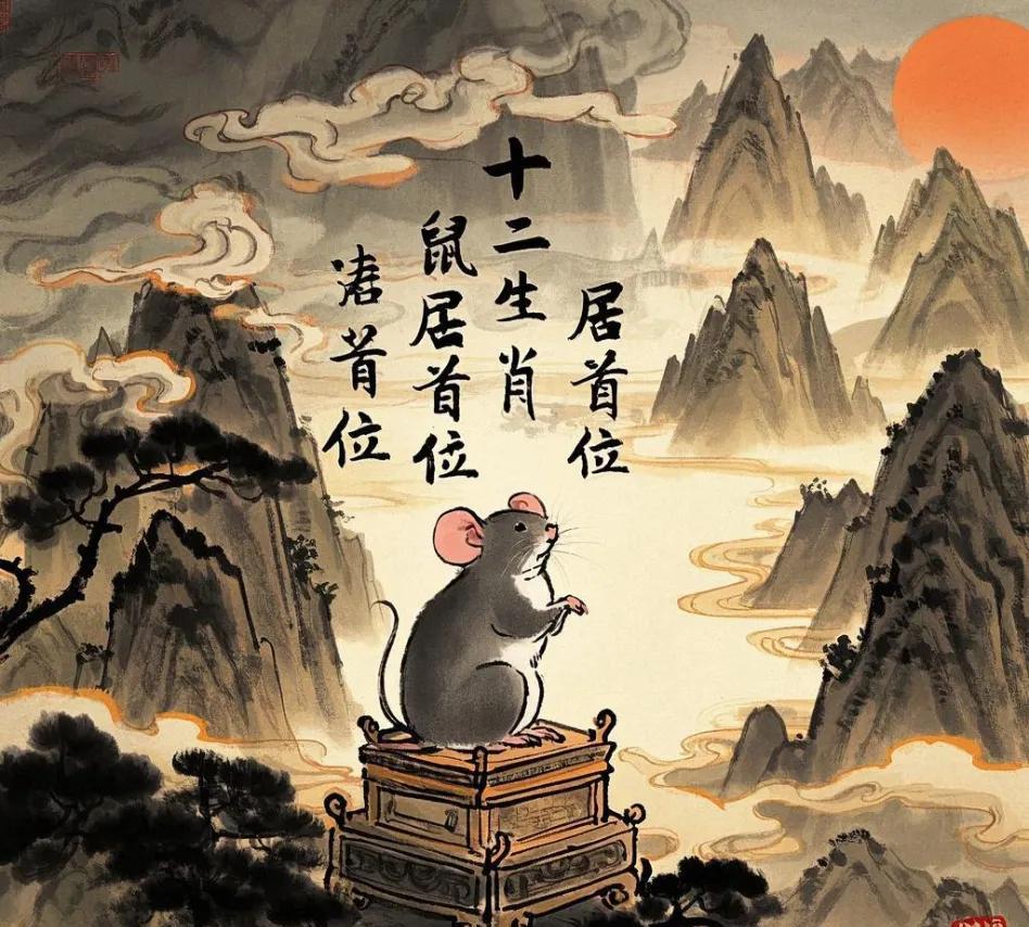 十二生肖鼠居首位，是实力使然还是另有隐情？
在十二生肖的奇妙排序中，老鼠荣登榜首