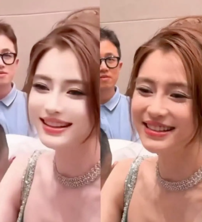 为啥给angelababy美颜开这么大然后说颜永一呀 原图不好看吗？