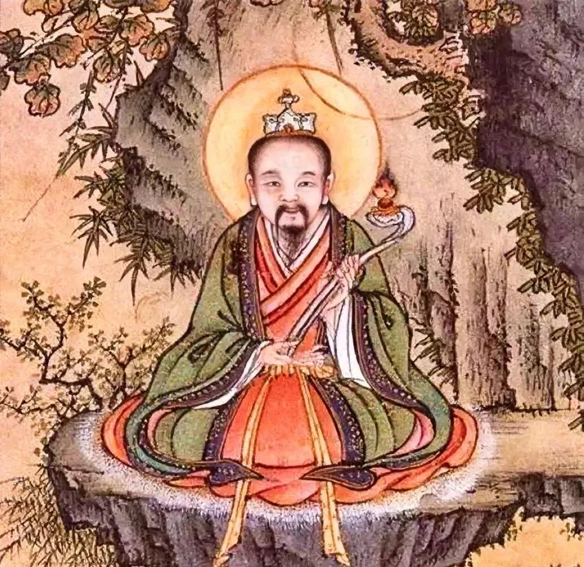 尹喜真人，号文始先生，是道教重要人物，曾任函谷关令，因观测天象发现紫气东来而迎候