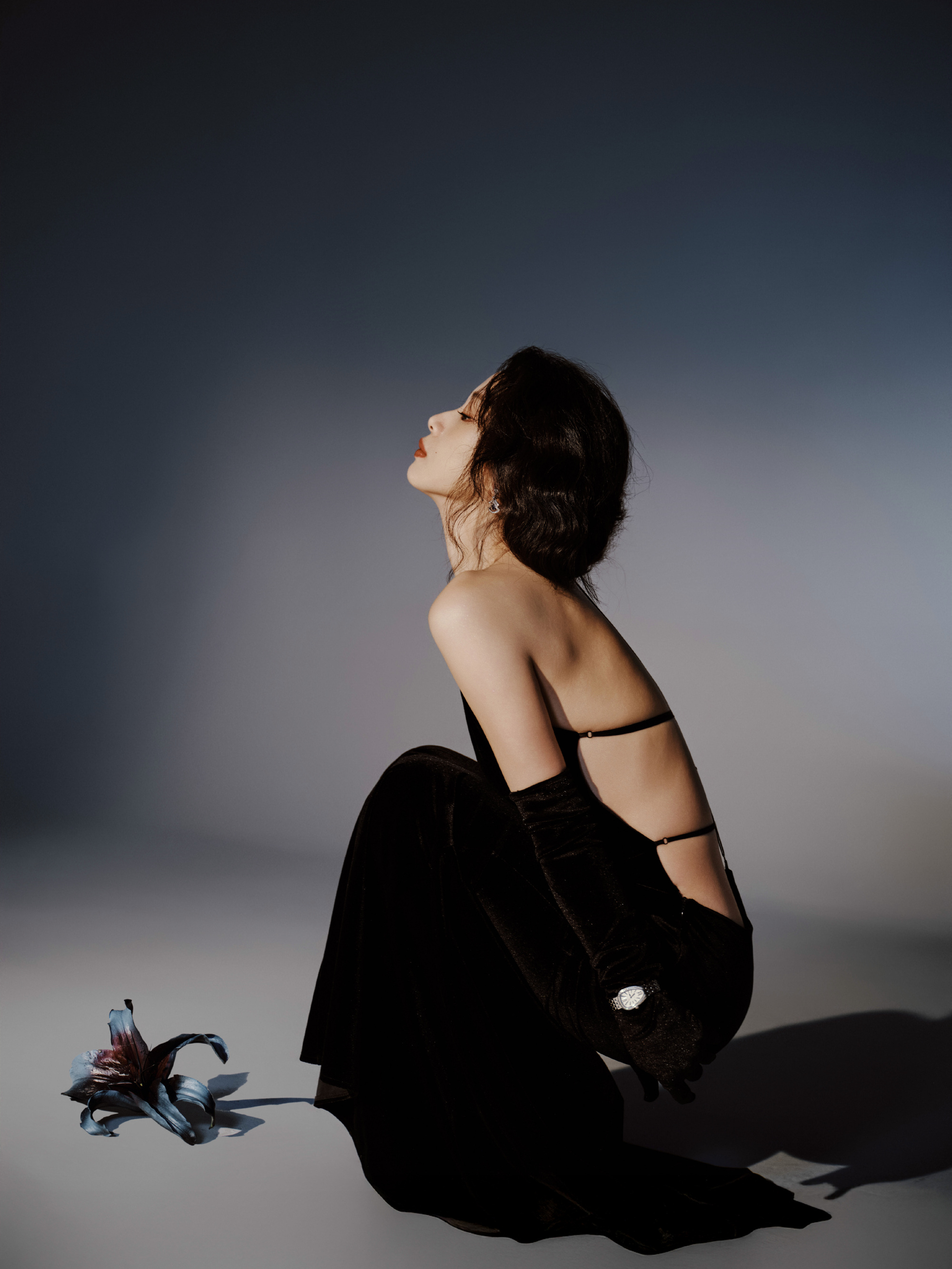 李梦的真空背，自信，完美