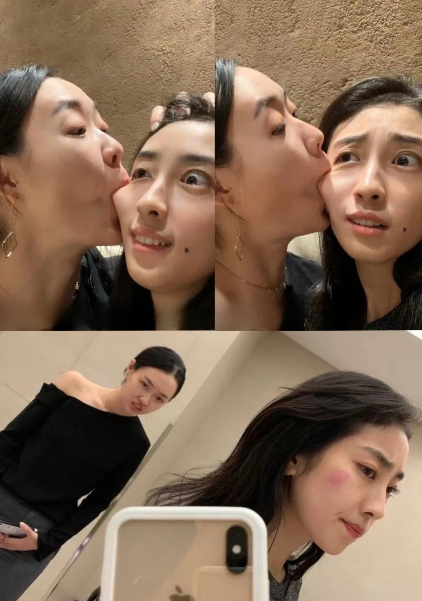 真的很难不嗑小碗管乐这一对
c姐妹们，给大家找到了更多小碗管乐甜甜蜜蜜的互动照片