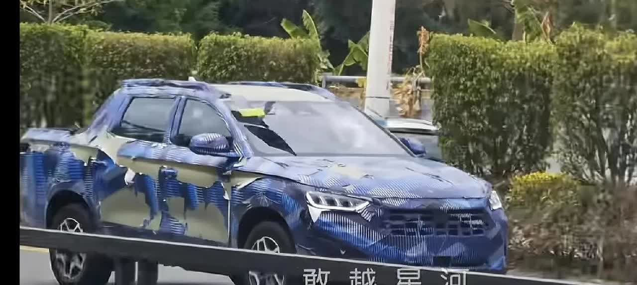 比亚迪小皮卡，四季度海外上市了。
国内暂时没听说计划。
和鲨鱼67形成产品矩