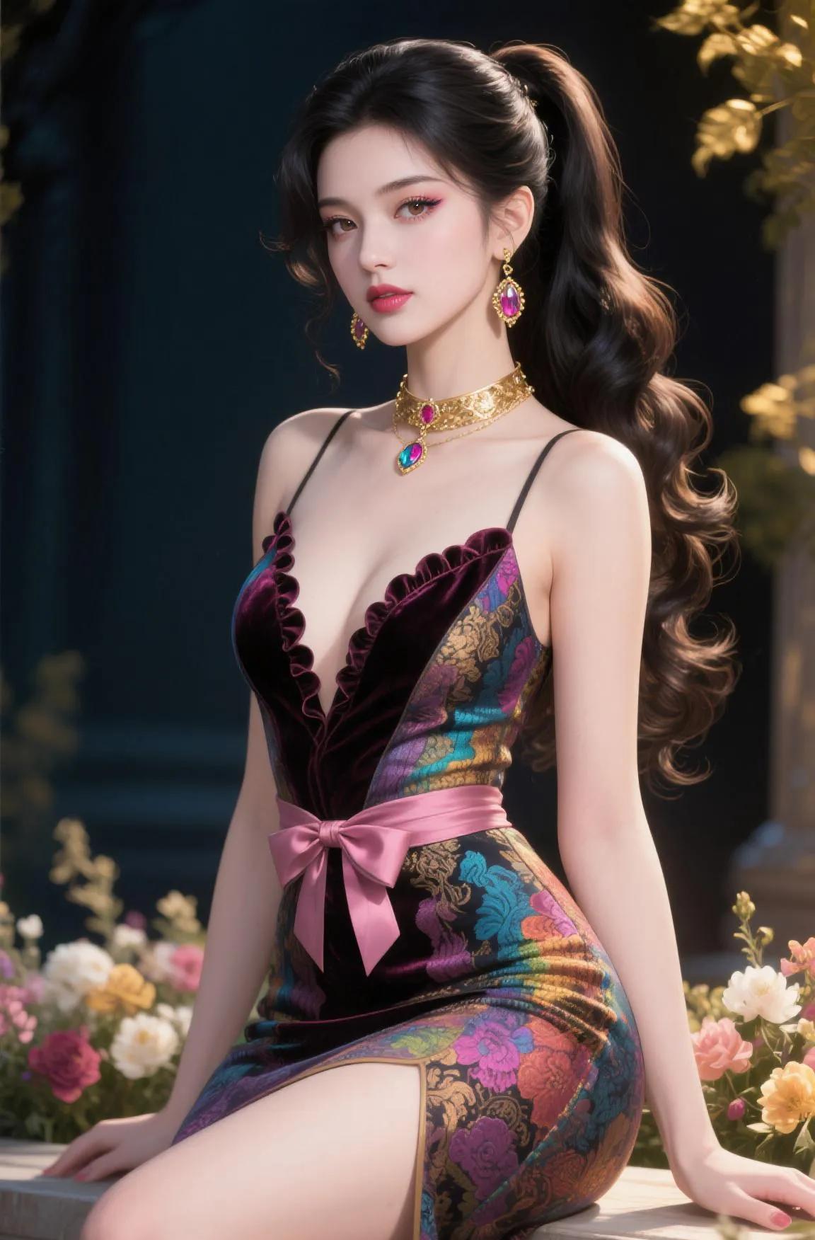 #说到美女，你首先会想到谁#
在这繁花簇拥的角落，我曾以为能将这份感情悄然掩埋。