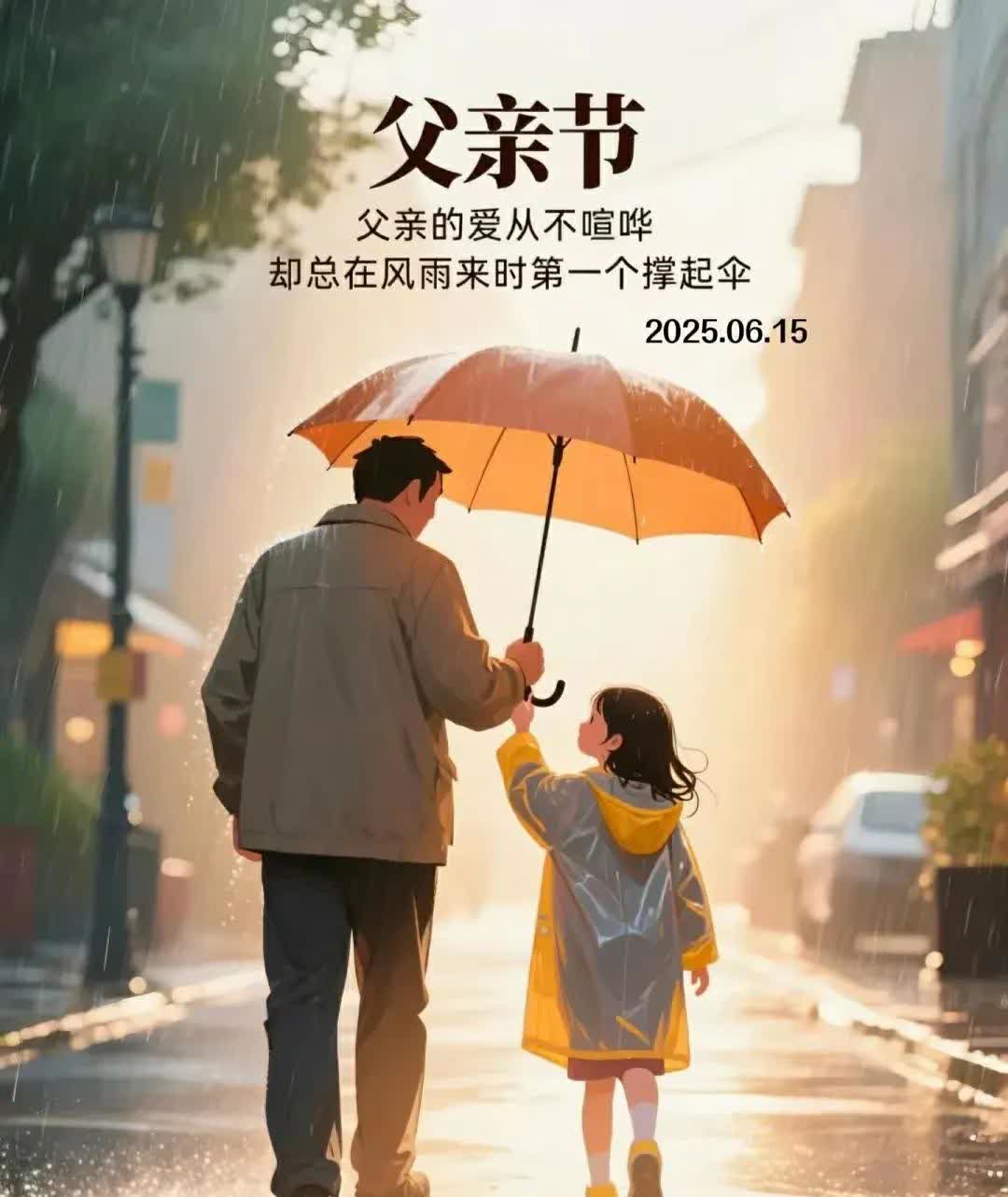 今天是传说中的父亲节，父亲没哭，商家却哭的鼻涕都流下来了，因为这是所有舶来品节日