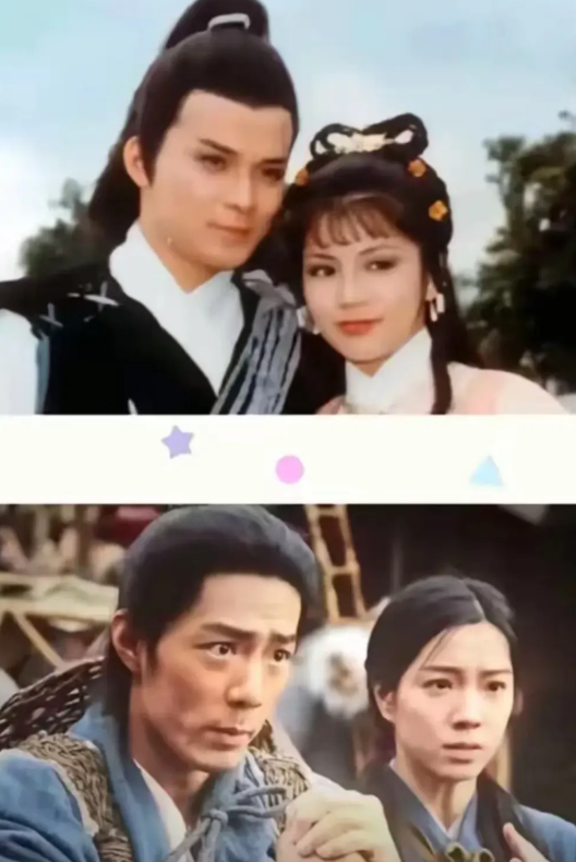 还没去看新影版《射雕》，但一看这张新旧版剧照对比，瞬间没了要看的欲望。
83旧版