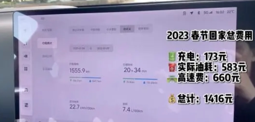 为什么纯电比油车省钱？
我这里就以我上一台增程车和现在这台蔚来纯电车来做下对比。