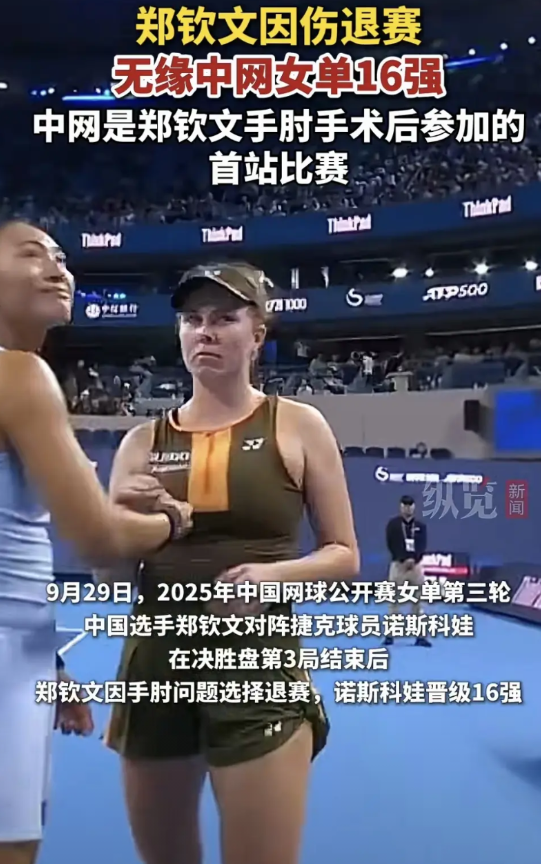 看郑钦文打球容易把自己看糊涂了，虽然中网只打了一场半的比赛就退赛了，特别是与诺斯