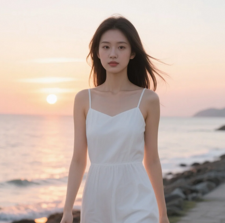 海平线收藏的剪影，比晚霞更令人心动