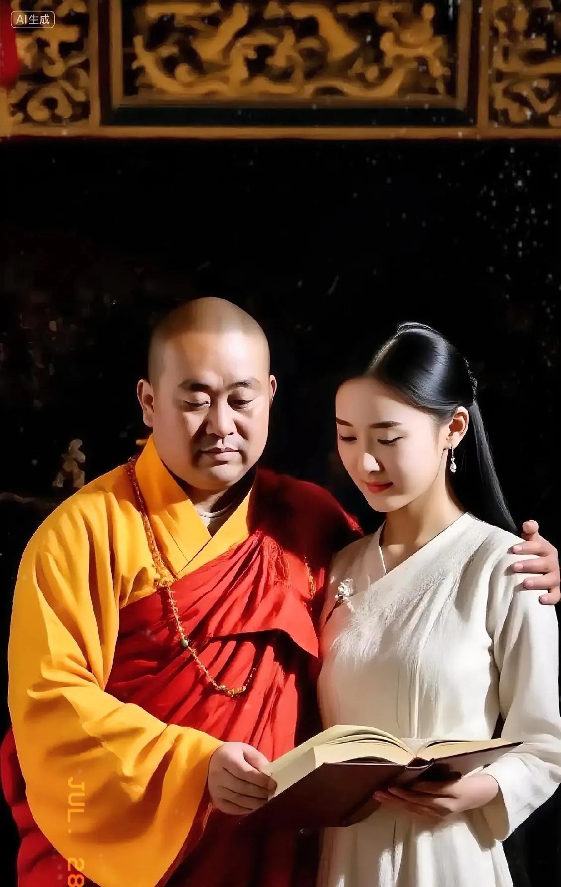 他污染了佛门戒律，现在是净土难寻。