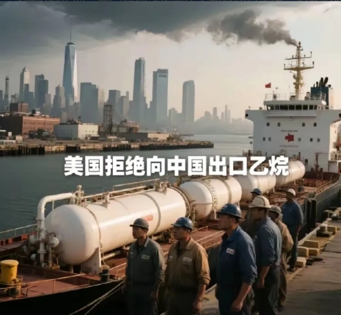 美国拒绝向中国出口乙烷！
为报复中国稀土管制，美国突然卡住乙烷出口，这原料是造乙