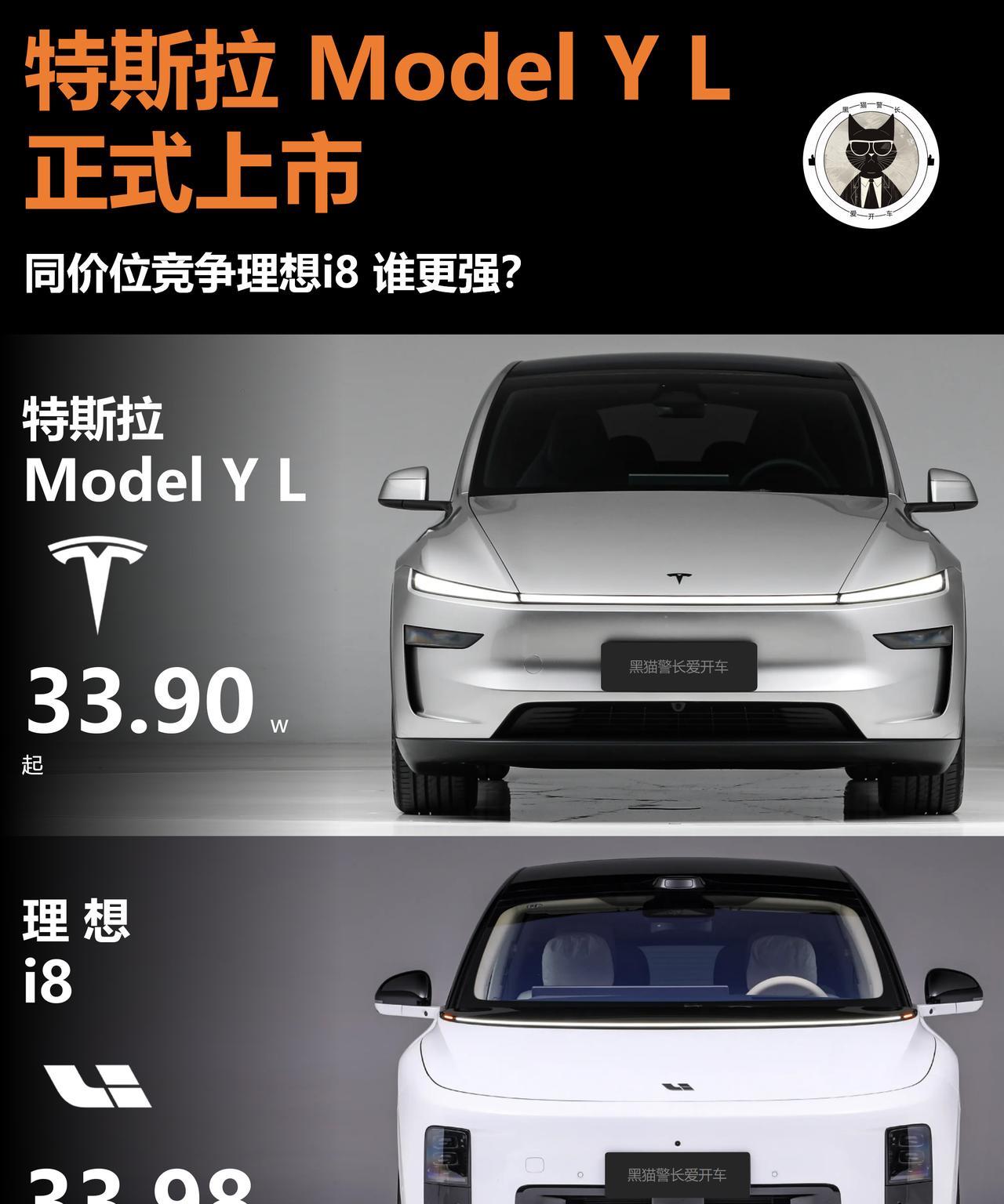 特斯拉Model Y L正式上市
作为特斯拉继Model X后第二款6座车型
价