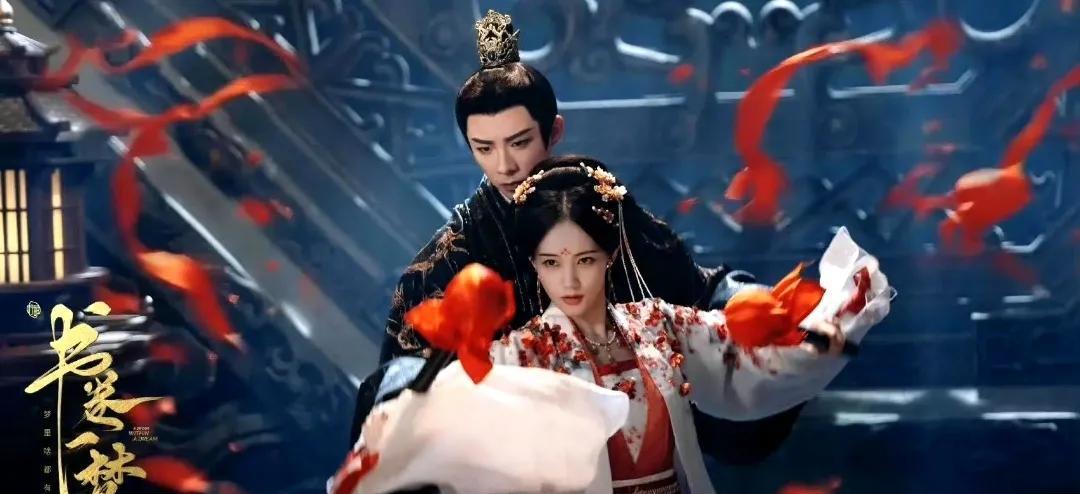 #李一桐刘宇宁打鼓体型差甜到尖叫！#   《书卷一梦》这段双人打鼓我能循环亿遍！