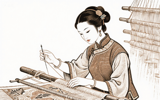 古代绣娘，织错一线即丧命，真的是体面工作吗？