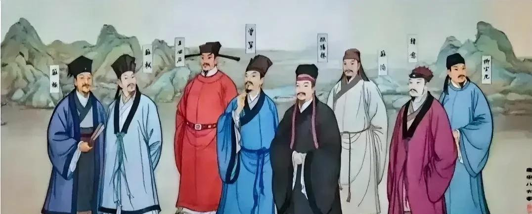 唐宋八大家的最终结局。
都说文章憎命达，这话搁在唐宋八大家身上，竟有几分残酷的贴