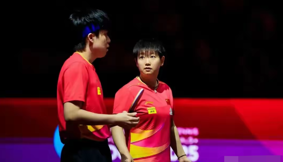 王楚钦/孙颖莎3-0完胜韩国组合林仲勋/申裕斌！打进混双决赛！

5月23日