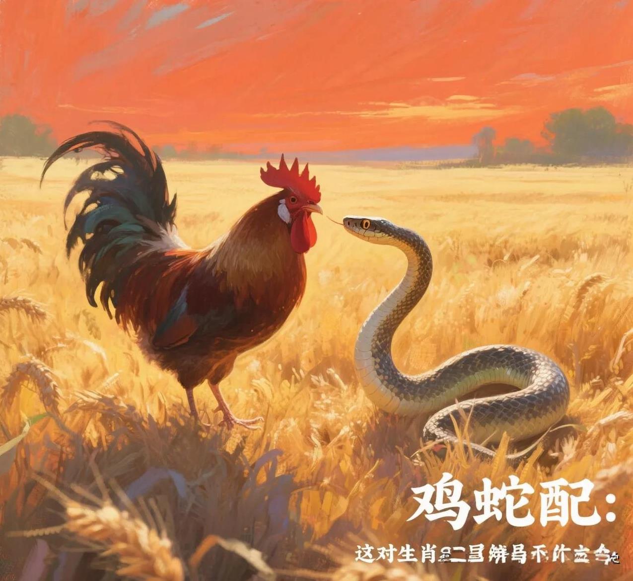 鸡蛇配：这对生肖CP居然是天作之合？