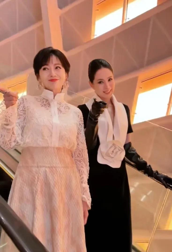 李若彤和赵雅芝证明，东方面孔比欧化脸更耐老！
众所周知，李若彤和赵雅芝有12岁的
