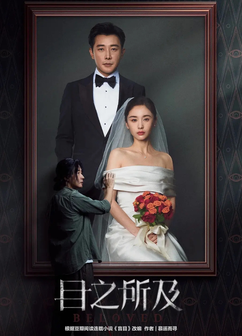 又一部国产悬疑犯罪剧，默默无闻地播完了，即罗晋、王子文主演的《目之所及》。
这部