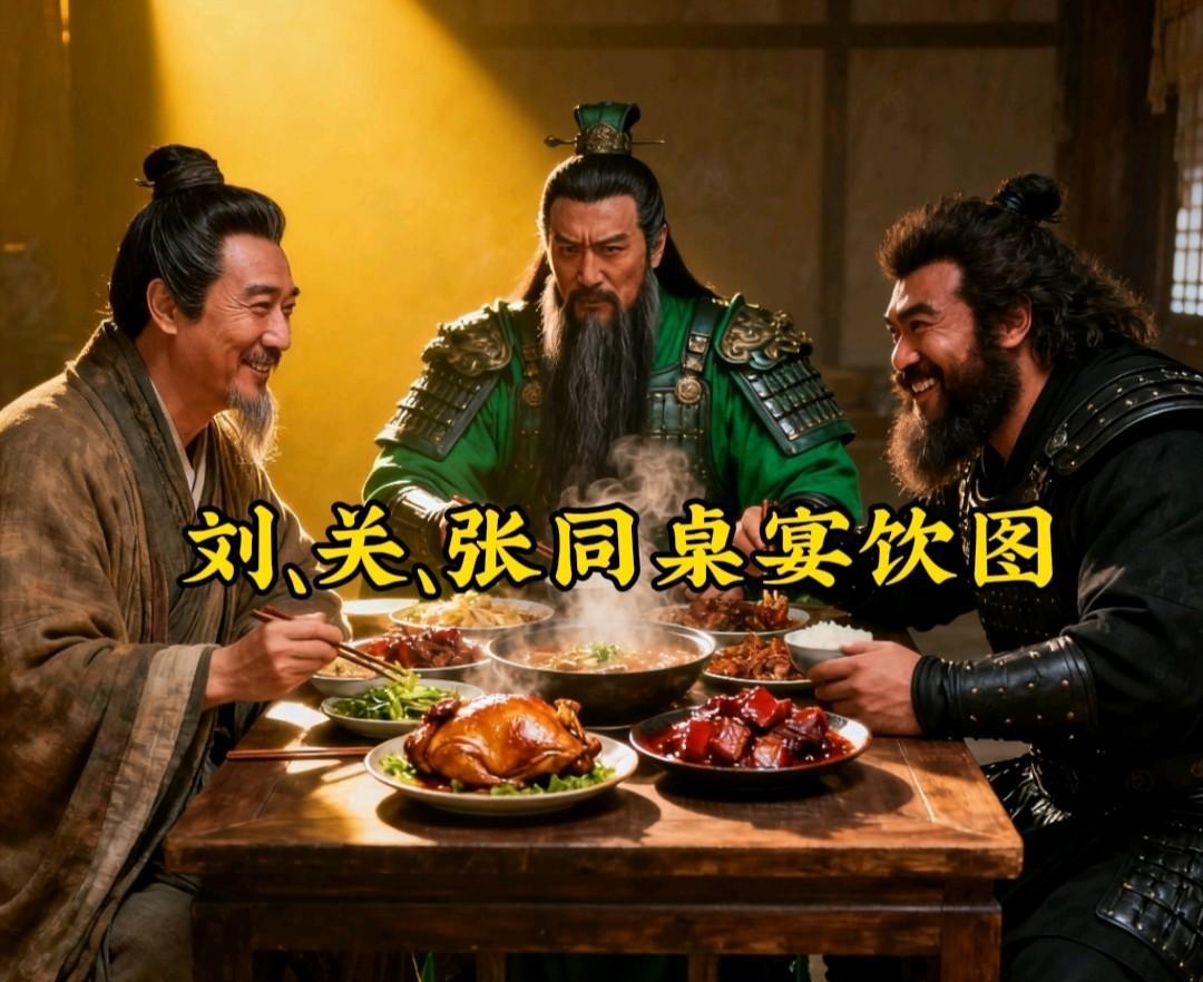 奇怪！《三国演义》中说刘备与关羽、张飞在一起时
