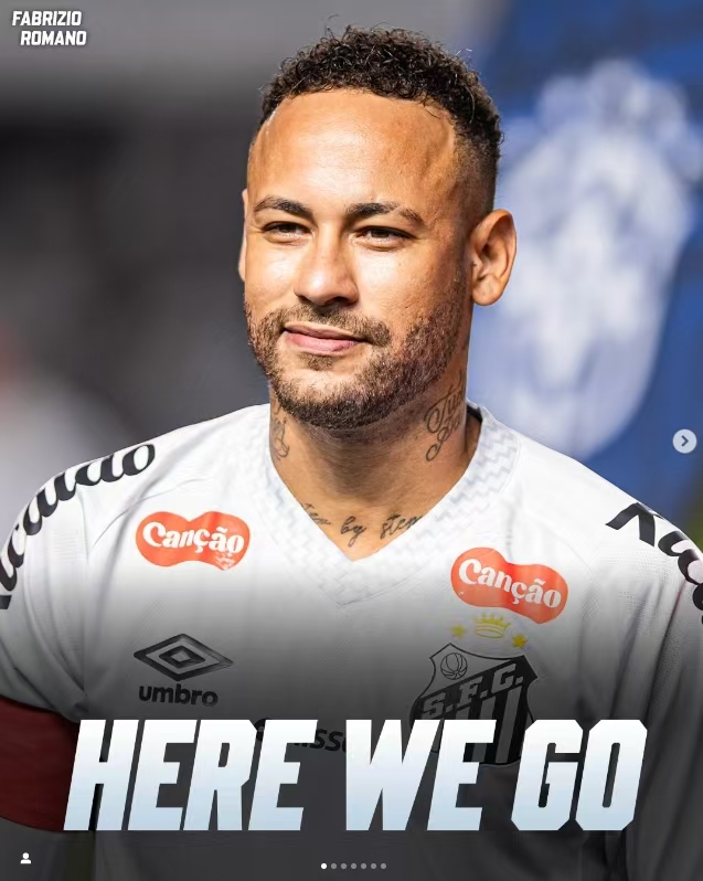 内马尔将留在桑托斯！

据名记罗马诺确认，巴西球星内马尔已决定和桑托斯续约至20