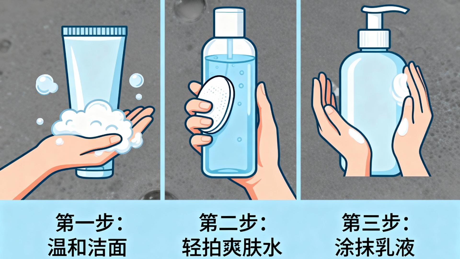 🌞杜一生科普：基础护肤与常见问题~【晨间护肤三步曲】