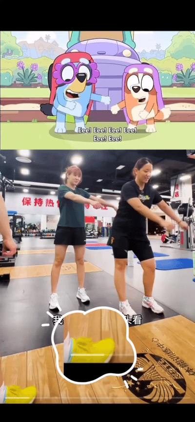 翔哥相册肯定有孙颖莎跳舞的视频！
哈哈哈，从这个视频里我们发现阳阳和炜珊的舞姿迷