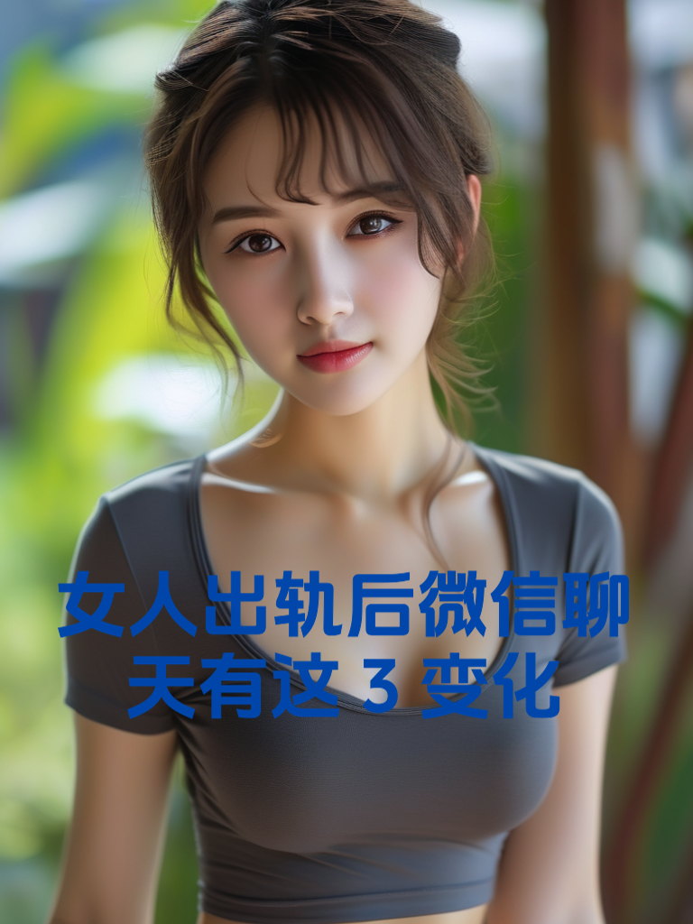 女人出轨后微信聊天有这3变化