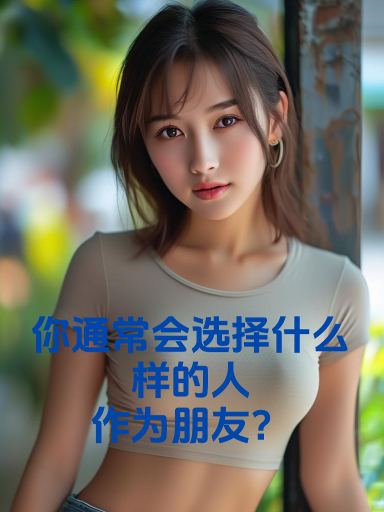 你通常会选择什么样的人作为朋友？