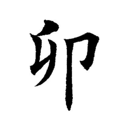 《学习十二地支卯木》
卯在十二地支中排行第四，属阴木，对应生肖为兔，方位为正东（