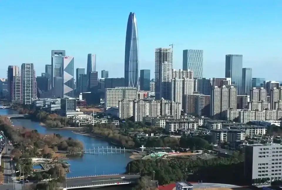 有谁知道这里是哪里，这么多的高楼大厦