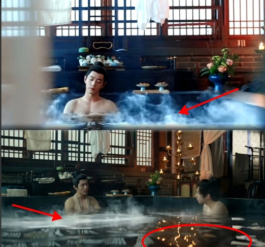 《藏海传》里高明师傅说，
剧里没有一个道具是多余的，
藏海和庄二在池子里洗澡那戏