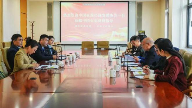 中国亚洲经济发展协会咨询委员会与中国农业电影电视中心工作交流