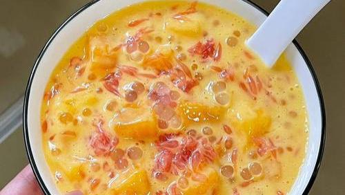 爆款杨枝甘露创意变体！加奶盖冰淇淋，桃胶养生版更惊艳