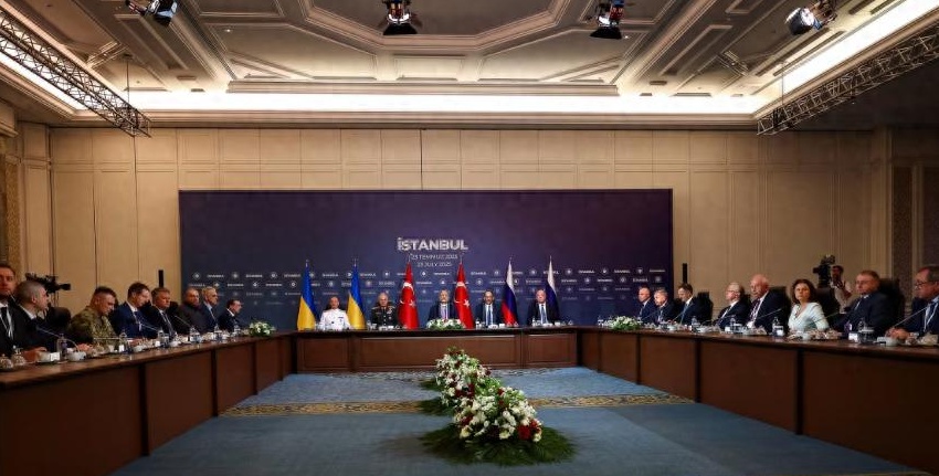 又俄乌见面30分钟就谈崩，俄方代表当场表态，普京不是想见就能见又没谈妥，一集电视