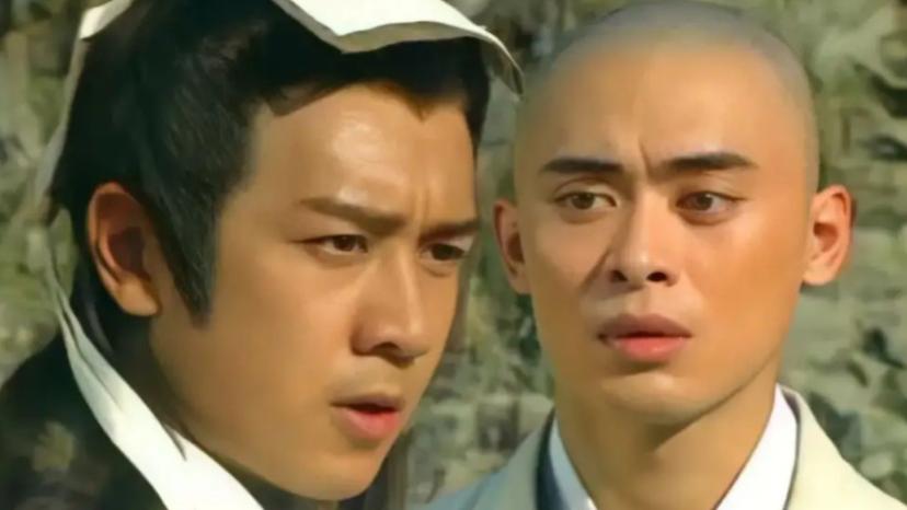 难怪梦姑会改嫁他人，你看虚竹心中的梦姑是谁？那人就在段誉怀中