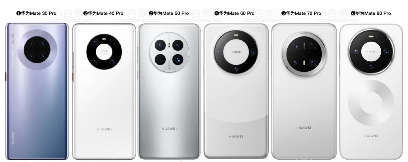 ❶华为Mate 30 Pro
❷华为Mate 40 Pro
❸华为Mate 50