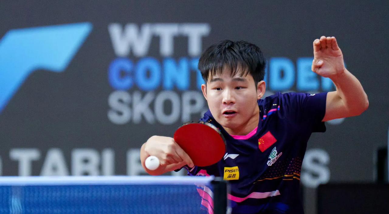 三局比分为:11-7，11-8，11-7。
赛程太密集，五局大战的混双半决赛刚结