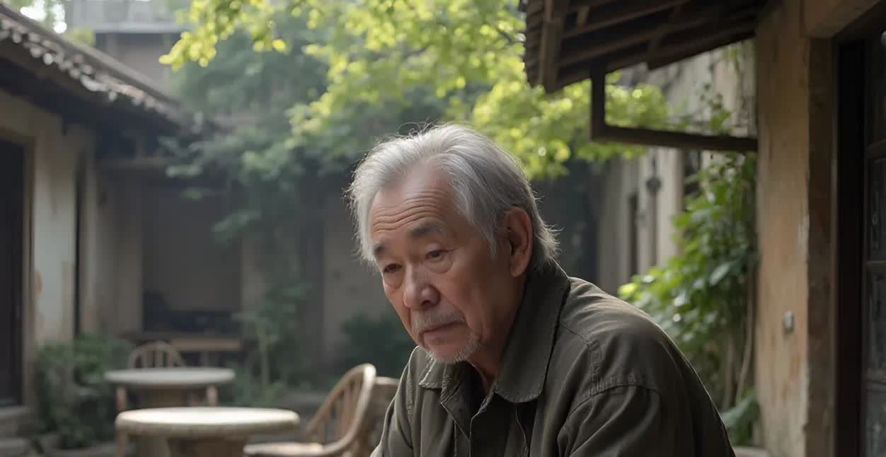 早上起来打开窗户
后面别墅里住着的两位老人
在捣鼓着什么
仔细一看
他们
