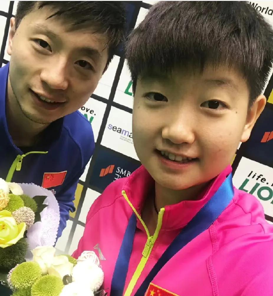 #孙颖莎# #国乒考古# #青春回忆杀#