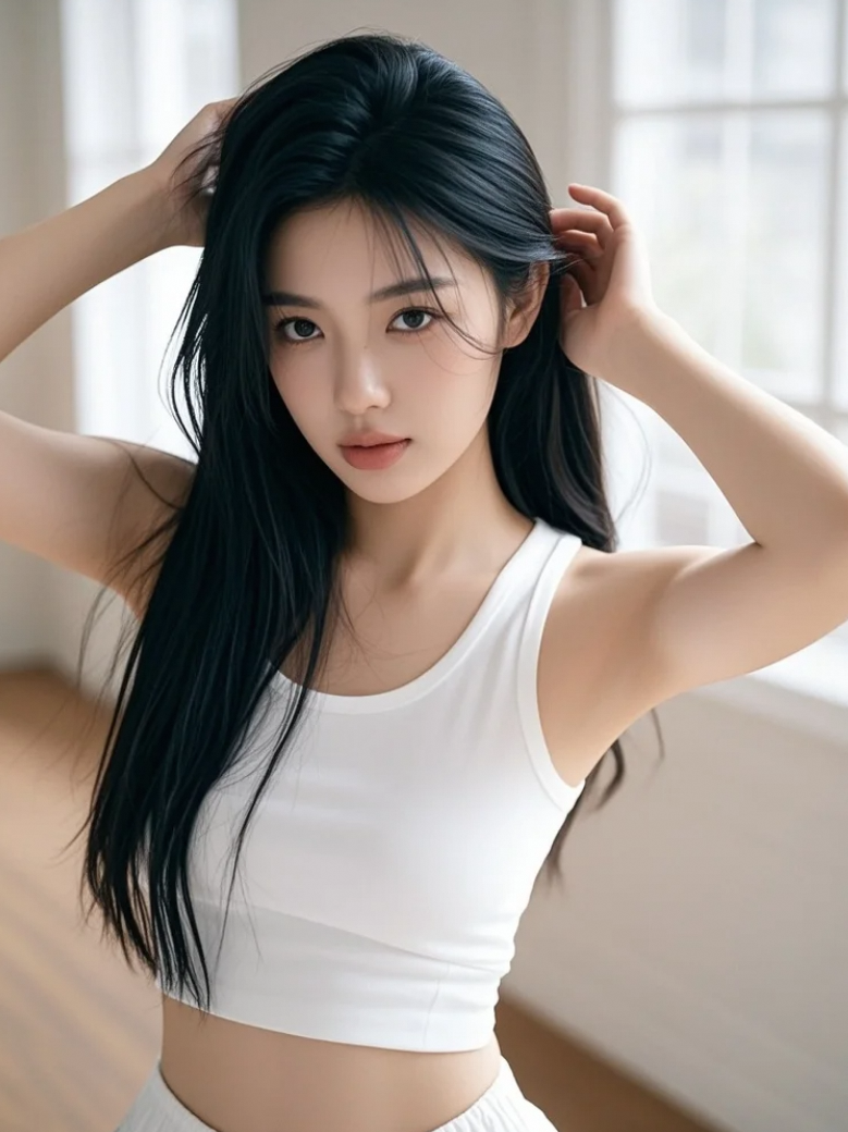 颜值天花板！小姐姐的生图直出，美到不真实！