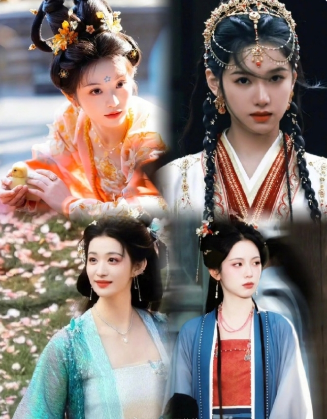 95四大颜值小花待播剧咖位