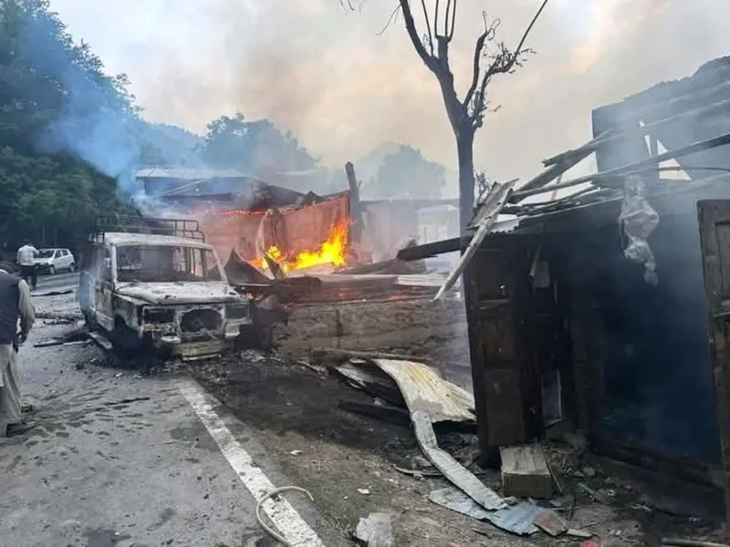 又一架印度战机被击落！根据媒体报道，当地时间5月10日，又有一架印度空军战斗机在