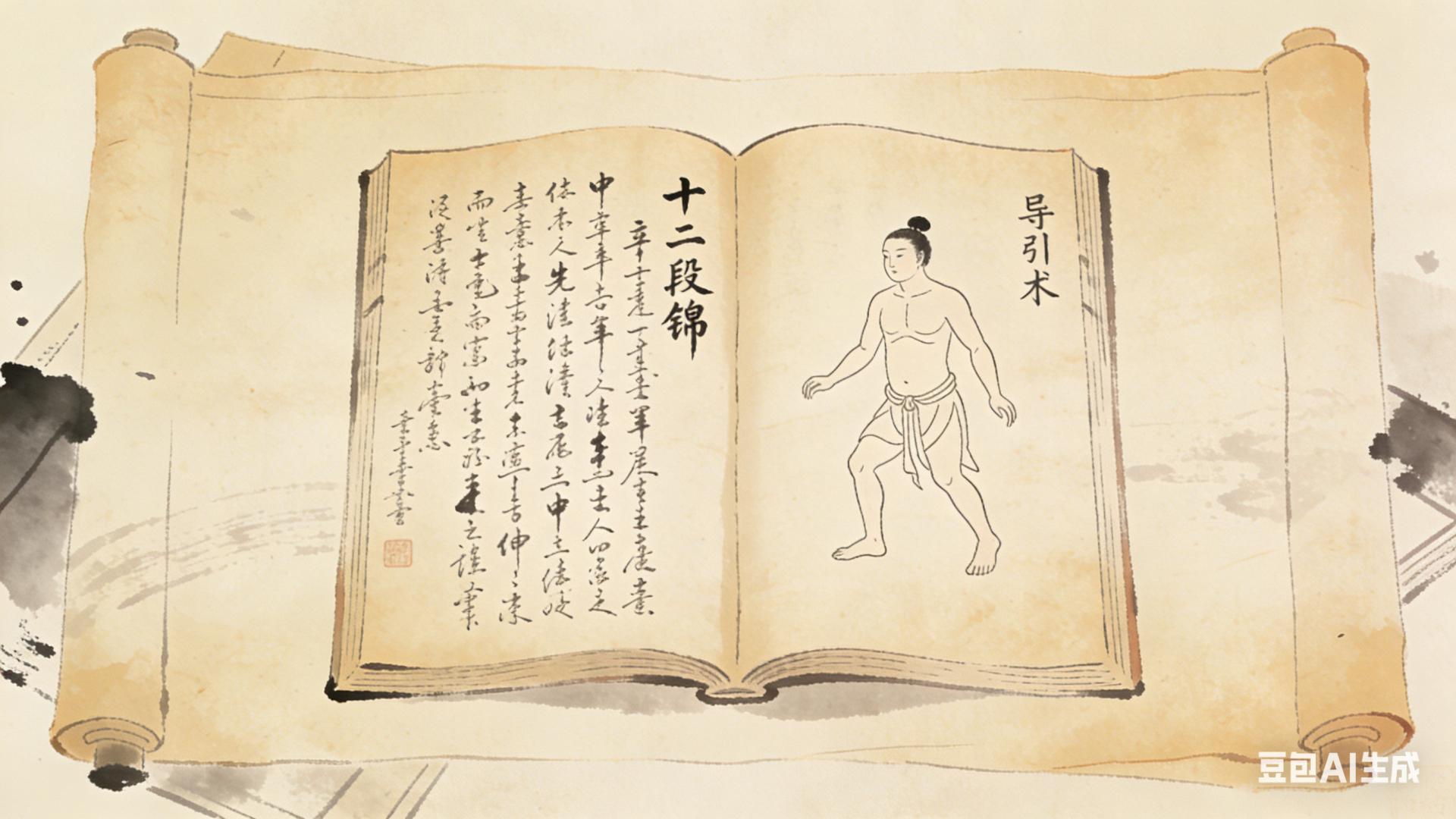 十二段锦源流全解析：从宋代导引术到全民健身气功