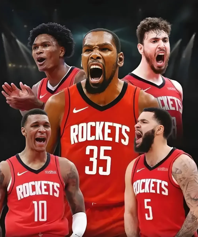 什么是超级巨星？NBA联盟已经告诉你答案了！火箭队新加盟的巨星杜兰特在丰田中心的