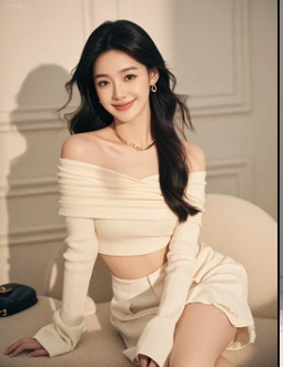 这种美女，是不是连风吹的角度都特意设计过？